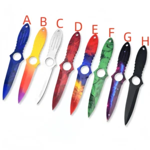 Skeleton Knife Stainless Steel Outdoor Knife Outdoor Training Straight Knife