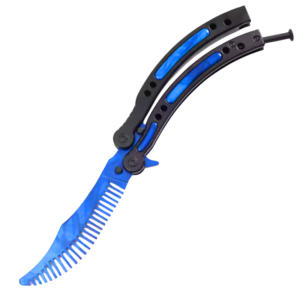 Balisong Butterfly Comb Csgo Peripheral Butterfly Practice Knife Throwing Knife Training Knife