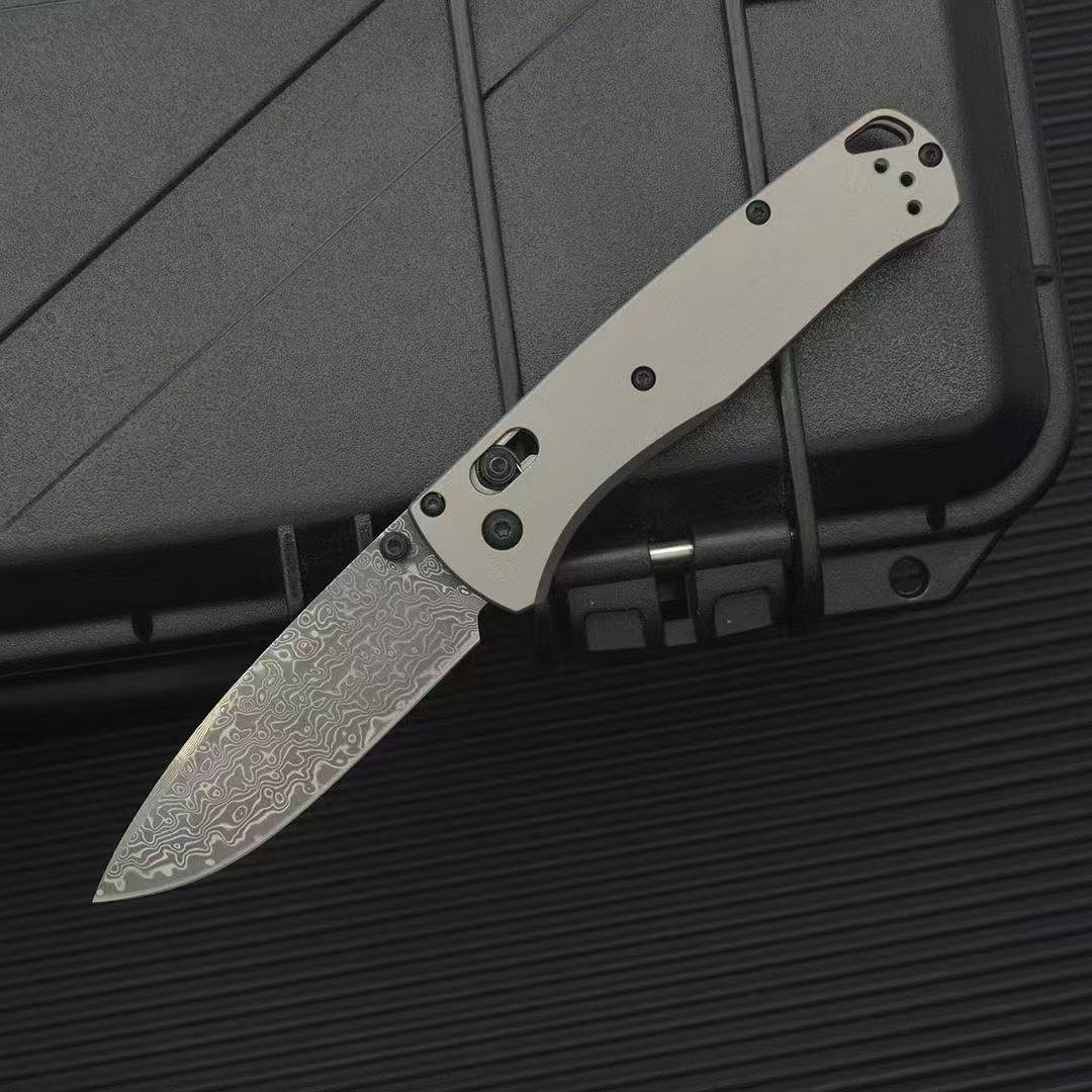 2025-08-12_172447_607.jpg Damascus plain handle folding switchblade knife