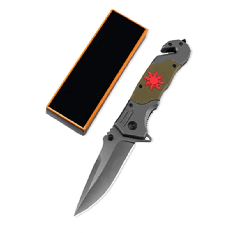 F118-2.webp Utility Switchblade Camping tools Knife – F118-2
