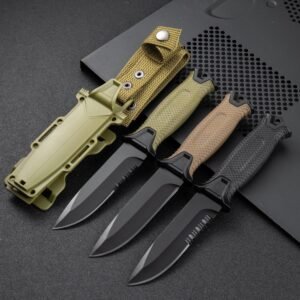 Explorer II outdoor hunting knife wilderness exploration Compact knife outdoor camping portable knife multi-function Outdoor knife