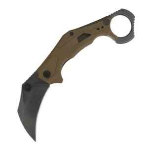 Karambit Knife Kaxiu Folding Knife Outdoor Multi-Function High Hardness Sharp Folding Claw Knife