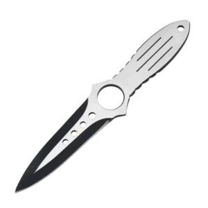 Skeleton knife straight knife outdoor Compact leggings military knife camping outdoor tool