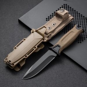 Explorer II outdoor hunting knife wilderness exploration Compact knife outdoor camping portable knife multi-function Outdoor knife