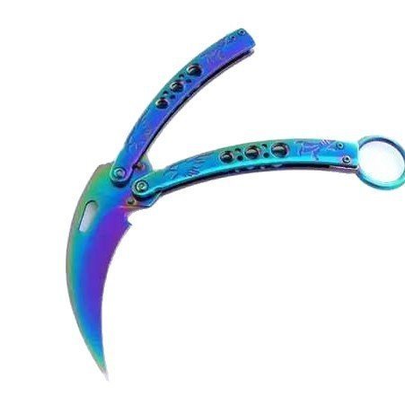 O1CN01jmL1pG1XyO5PZYMU7_2216338172992-0-cib-2.jpg Premium beginner training knife butterfly knife cool play handsome knife unsharpened