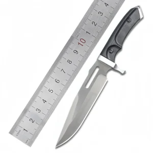 Portable folding knife fruit knife outdoor straight knife camping wilderness survival knife