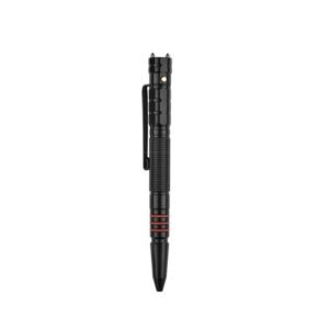 T-7 Double Tungsten Steel Head Defense Outdoor Pen Glass Breaker EDC Outdoor Survival Pens Multifunction LED Lighting Pen