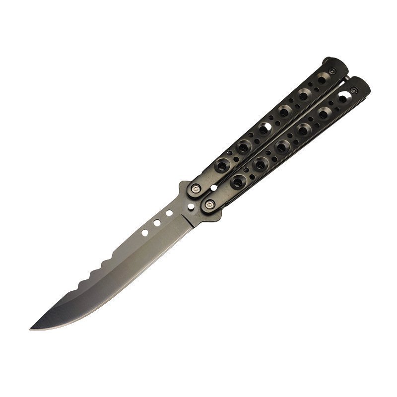 a27e3eb33f7120cb6653a92ec9142ed-1.jpg Balisong Knife Black