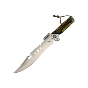 Multi-Function Survival Knife Wood Handle and Lanyard Design Outdoor Outdoor Knife